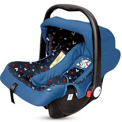 KIKKA BOO Autosedište LITTLE TRAVELER 0-13kg Love Roma