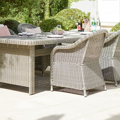 Baštenska garnitura Kiwi Sto i četiri fotelje