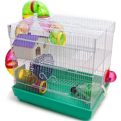 Kavez za hrčka sa tunelom i opremom B4101