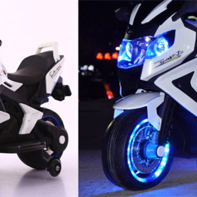 Dečiji motor na akumulator 1 Veliki Beli