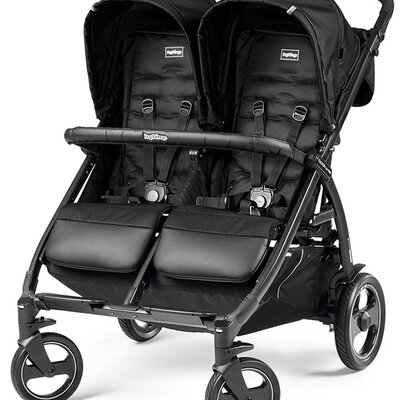 PEG PEREGO Kolica za blizance BOOK FOR TWO Class Black