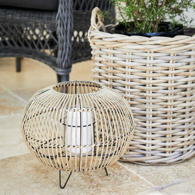 Baštenski Kandelabr od Bambusa