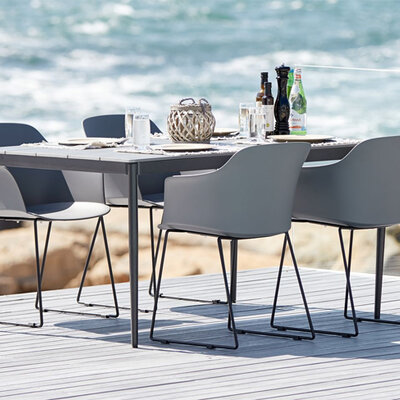 Baštenska garnitura Moonlight Sto i četiri stolice