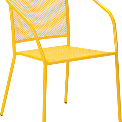 Baštenska Stolica Steel Mesh Arko Yellow
