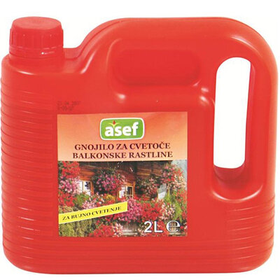 Tečno mineralno đubrivo za cvetne biljke Asef SC 808 2L