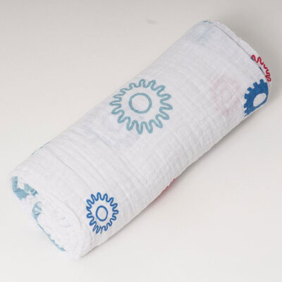 Višenamenska pelena plavi krugovi