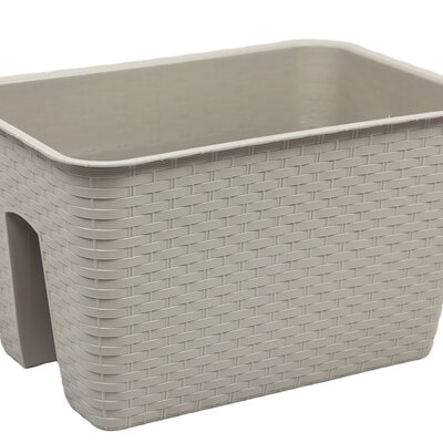 Prosperplast Balkonska saksija Ratolla Rail Mocca DRLB400-7529U