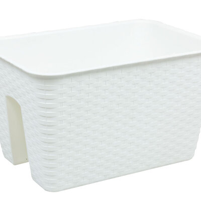 Prosperplast Balkonska saksija Ratolla Rail White DRLB400-S449