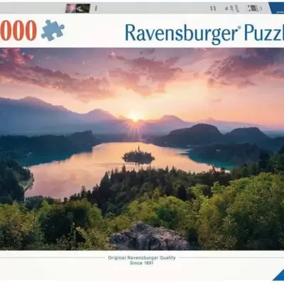Puzzle slagalica 3000 delova Jezero Bled Slovenija Ravensburger 17445