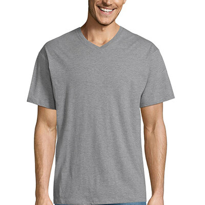 Sols Muška majica Victory Grey Melange veličina 3XL 11150