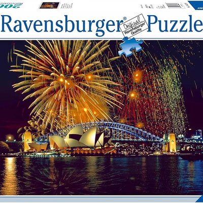 Puzzle slagalica 2000 delova Vatromet iznad Sidneja Australija Ravensburger 16622