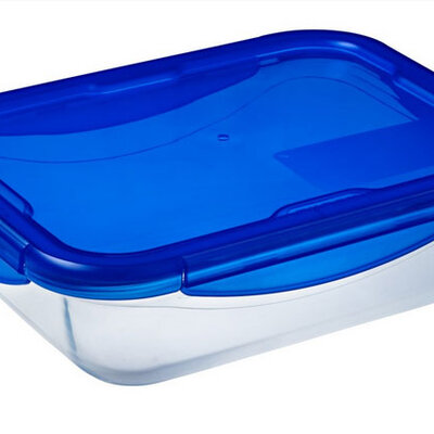 Pyrex pravougaoni pekač sa poklopcem 24cm