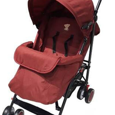 BBO Kolica za bebe ONIX PLUS tamno crvena