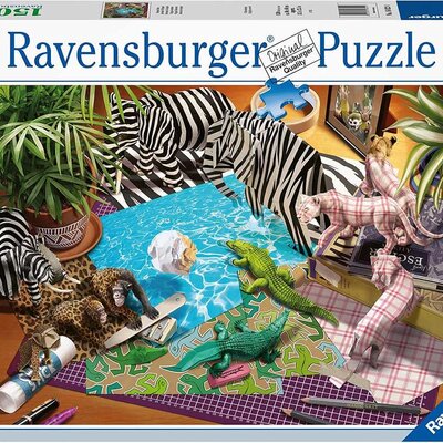 Puzzle slagalica 1500 delova Origami avantura Ravensburger 16822
