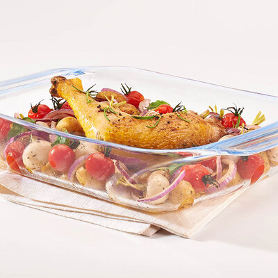 Pyrex vatrostalni pekač pravougaoni 1.4l