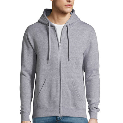 Sols Muška dukserica Seven Grey Melange veličina M 47800