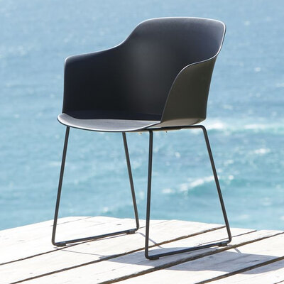 Baštenska stolica Sander Black