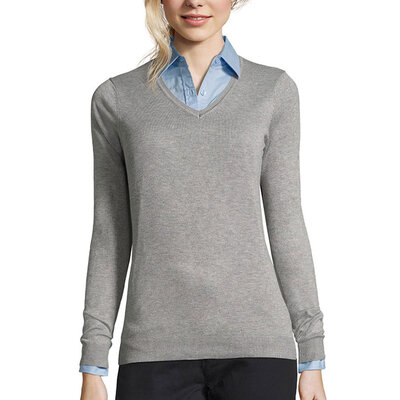 Sols Ženski džemper Glory Grey veličina XXL 01711