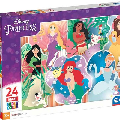 Puzzle slagalica 24 maxi dela Dizni Princeze Clementoni 24232