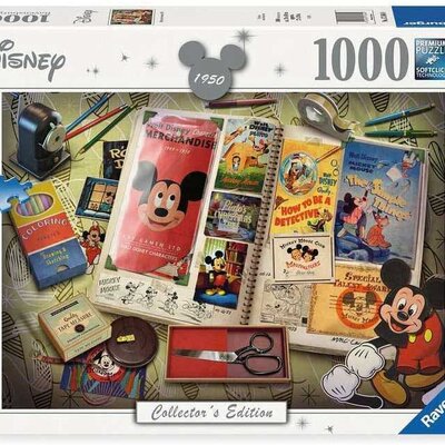 Puzzle 1000 delova Mickey 1950 Disney Collectors Edition Ravensburger 17584