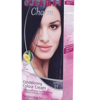 Subrina Charm 01 modro crna