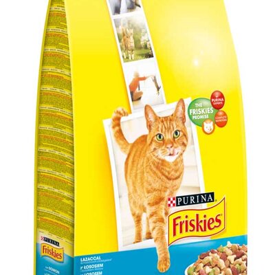 Friskies Hrana za mačke - losos i povrće - 10kg