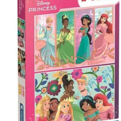 Puzzle slagalice 2x60 delova Disney Princess Clementoni 24824