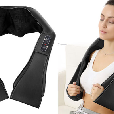 Šijacu masažer sa grejačem za korišćenje u kući ili u automobilu Naipo MGS-150D