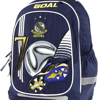 TARGET Superlight - Ranac za školu FOOTBALL BLUE 17229