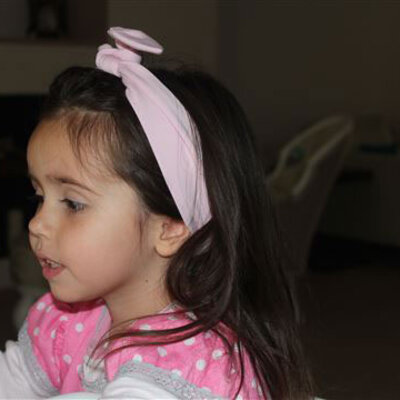 NunaNai traka za kosu koral