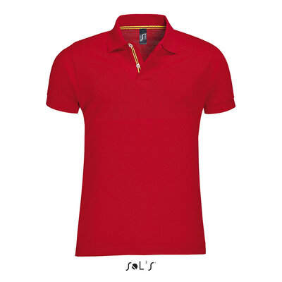 Pamučna muška polo majica Patriot Red veličina M Sols 00576