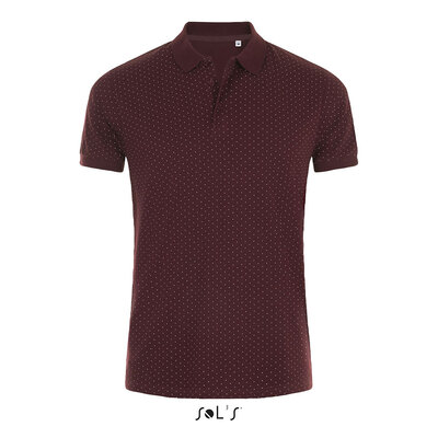 Sols Muška majca sa kragnom Brandy Bordo veličina M 01706