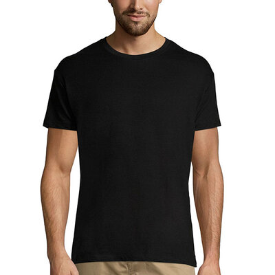 Sols Muška pamučna majica Regent Black veličina XL 11380