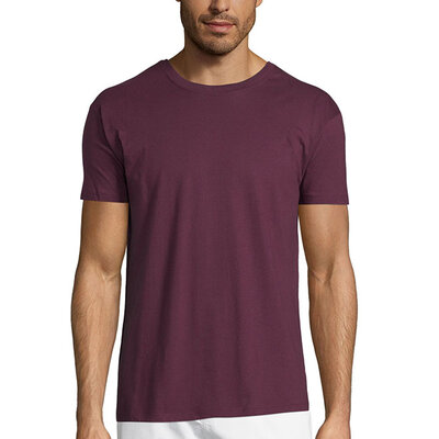 Sols Muška pamučna majica Regent Burgundy veličina 3XL 11380