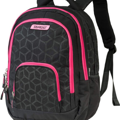 TARGET 2 u 1 - Ranac za školu JUMP Astrum Pink 21887