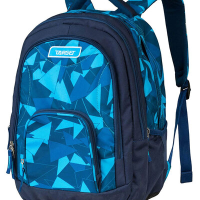 TARGET 2 u 1 - Ranac za školu JUMP Blue 21883