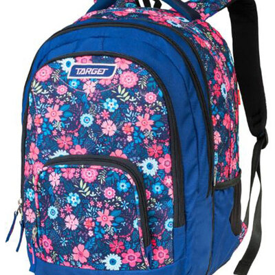 TARGET 2 u 1 - Ranac za školu JUMP Jungle Flowers 21885