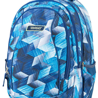 TARGET 2 u 1 - Ranac za školu ALLOVER Ice Blue 21426