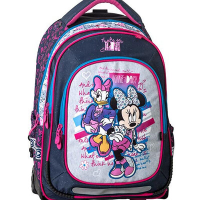 Play Školski ranac sa točkićima Trolley - Minnie Mouse, Minnie And Daisy