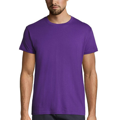 Sols Muška pamučna majica Regent Purple veličina 3XL 11380