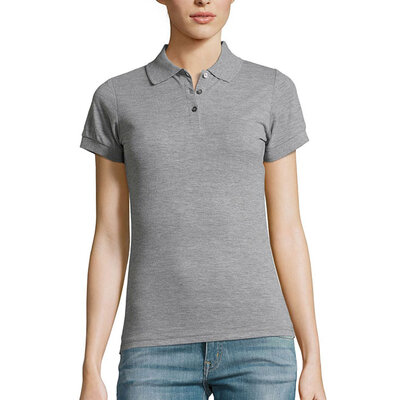 Sols Ženska polo majca Prime Grey Melange veličina L 00573
