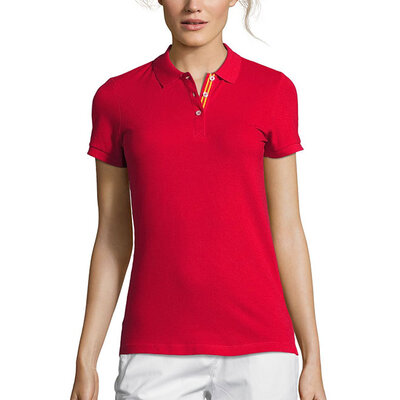 Ženska polo majca Patriot Red veličina XXL Sols 01407