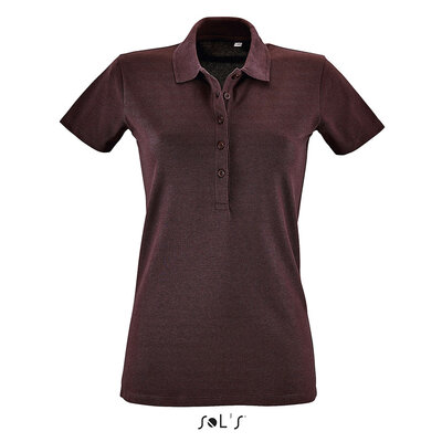 Sols Ženska majca sa kragnom Phoenix Burgundy veličina M Sols 01709