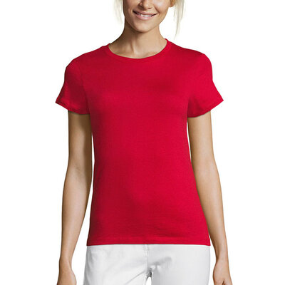 Sols Ženska majca sa kratkim rukavima Regent Red veličina S 01825