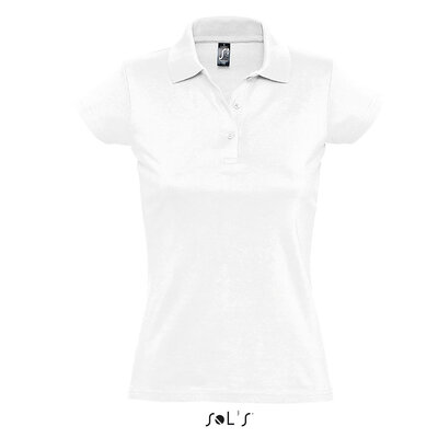 Sols Ženska pamučna polo majica Prescott White veličina XXL 11376