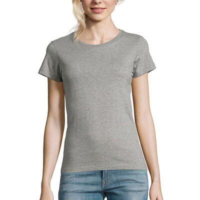 Sols Ženska pamučna majica Imperial Grey veličina L 11502