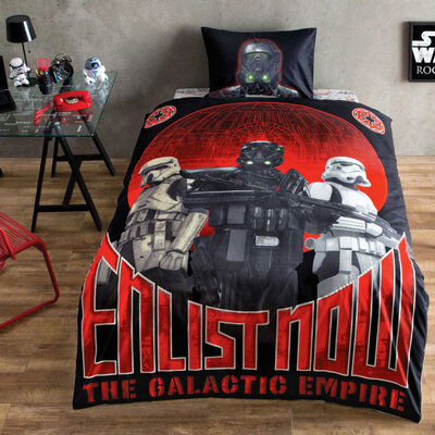 Dečija pamučna posteljina koja svetli u mraku Star Wars