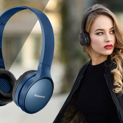 Panasonic Bluetooth slušalice RP-HF410BE-A