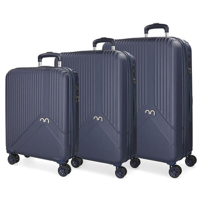 Koferi Movom Trendy Navy Set 55cm-67cm-76cm 58194