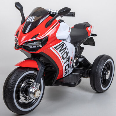 Dečiji motor na akumulator Police Crveni